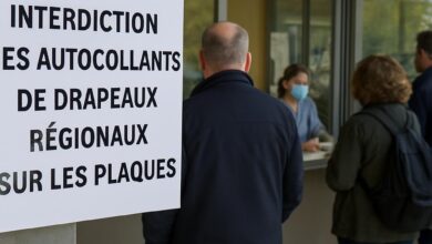 Interdiction des autocollants de drapeaux régionaux sur les plaques : des automobilistes acceptent de payer