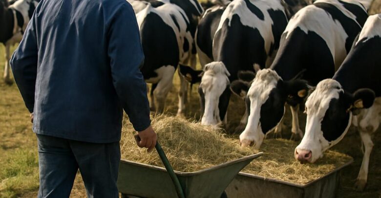 Un éleveur poursuivi pour "bruit nocturne" en raison de l'alimentation matinale de ses vaches.