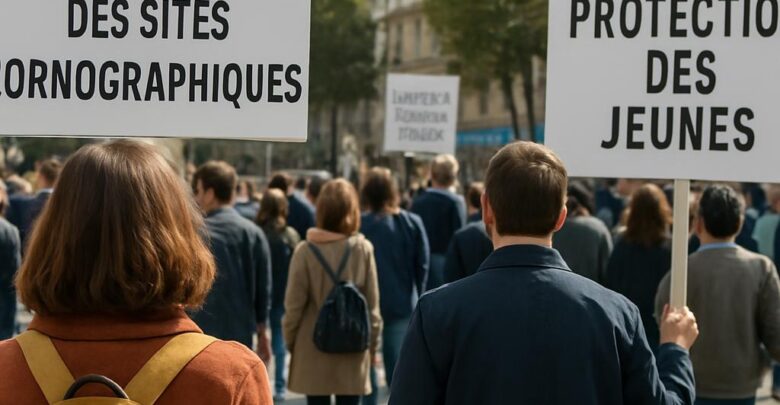 Réglementation des sites pornographiques et protection des jeunes.