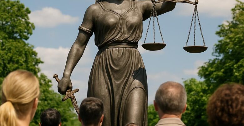 La justice, une déesse tout-puissante aux yeux du citoyen.