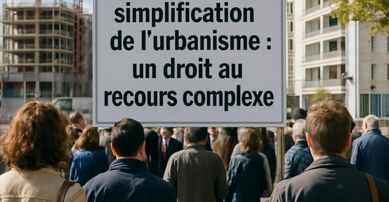 Loi de simplification de l'urbanisme : un droit au recours complexe.