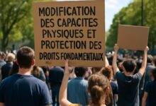 Modification des capacités physiques et protection des droits fondamentaux.
