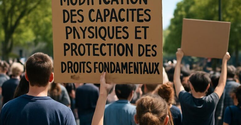Modification des capacités physiques et protection des droits fondamentaux.