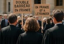 (Audio) Opinions des avocats sur le double barreau en France et à l'étranger.