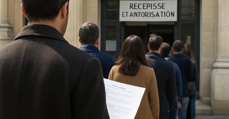 Urgence reconnue par le juge des référés : récépissé et autorisation de travail.