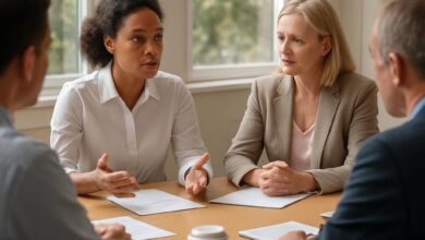 Dialogue social : négociations pour améliorer la santé des femmes.