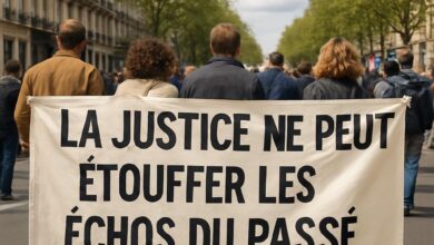La justice ne peut étouffer les échos du passé.