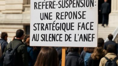 Référé-suspension : une réponse stratégique face au silence de l'ANEF.