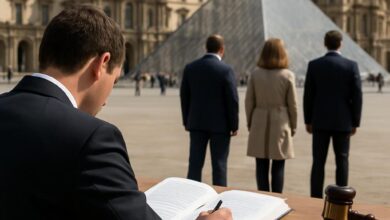 Analyse juridique du vol de biens nationaux au Louvre.