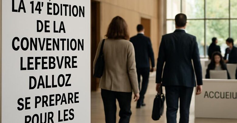 La 14e édition de la Convention Lefebvre Dalloz se prépare pour les juristes.