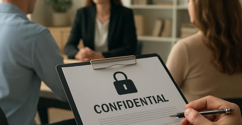 Protection légale de la confidentialité des données de santé mentale.