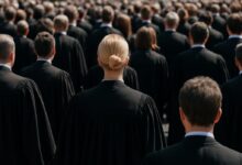 Se distinguer parmi 77 598 avocats en robe identique.