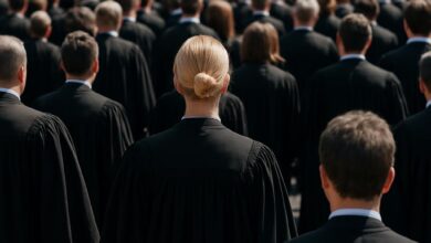 Se distinguer parmi 77 598 avocats en robe identique.