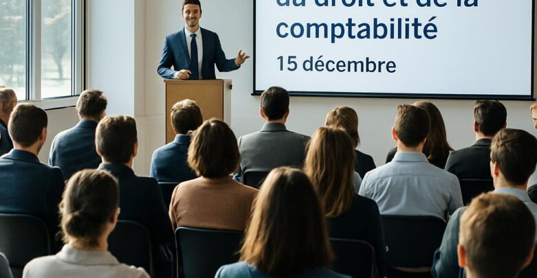 Exploration des tendances futures du droit et de la comptabilité le 16 décembre.