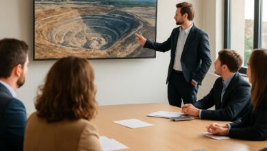 Vue d'ensemble sur la législation minière française récente.