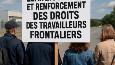 Élargissement et renforcement des droits des travailleurs frontaliers.