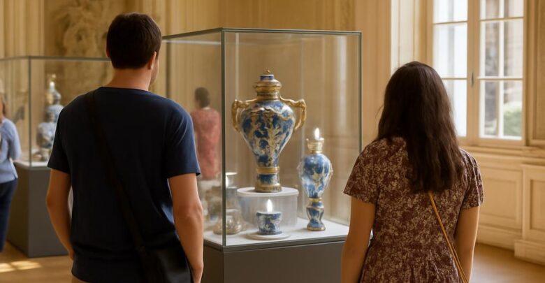 Week-end à Villers-Cotterêts : exposition « Sèvres impérial et royal » au Pavillon Henri II.