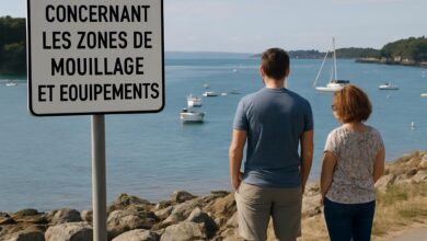 Respectez la loi Littoral concernant les zones de mouillage et équipements.