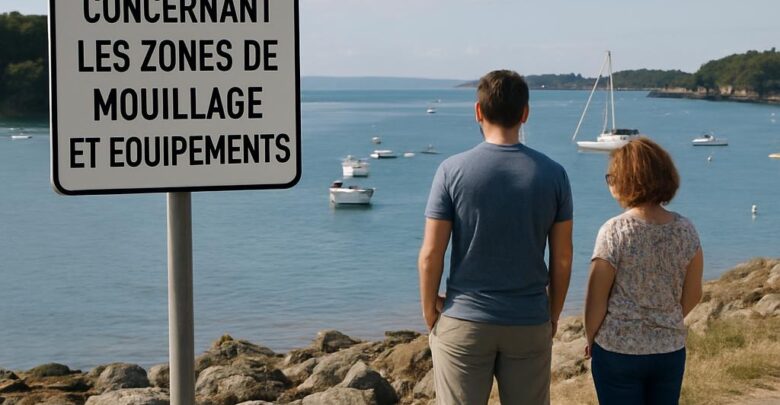 Respectez la loi Littoral concernant les zones de mouillage et équipements.