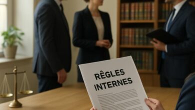 Règles internes du cabinet d'avocats : essentiel en complément des statuts.