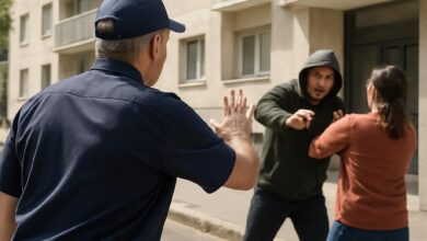 Réagir face aux agressions : le rôle du gardien d'immeuble.