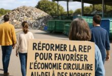 Réformer la REP pour favoriser l'économie circulaire au-delà des normes.