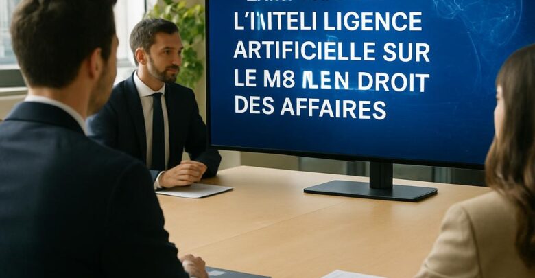L'impact de l'intelligence artificielle sur le M&A en droit des affaires.
