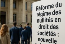 Réforme du régime des nullités en droit des sociétés : nouvelle ordonnance.
