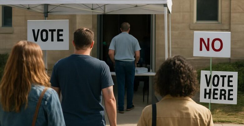 La régulation complexe des permanences électorales entre interdiction et liberté.