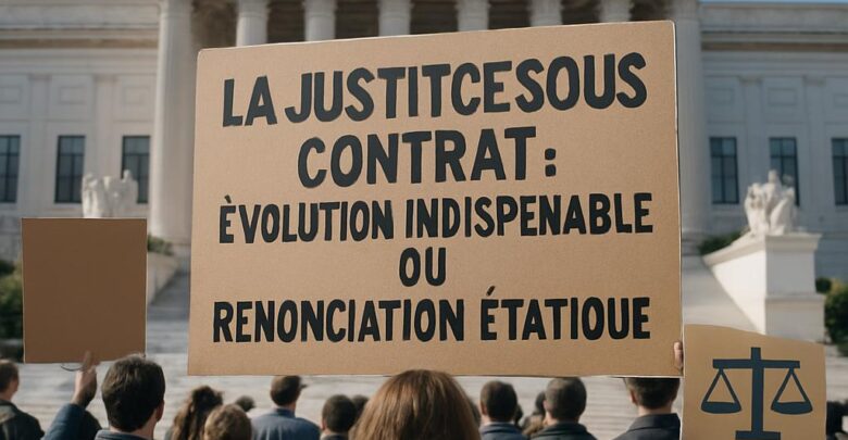 La justice sous contrat : évolution indispensable ou renonciation étatique ?