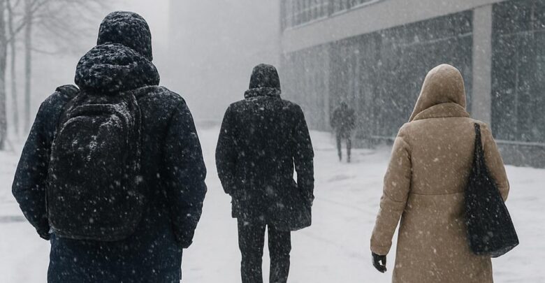 Conditions climatiques extrêmes : l'obligation de se rendre au bureau ?