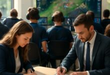 Contrats de diffusion dans l'esport et les jeux vidéo.