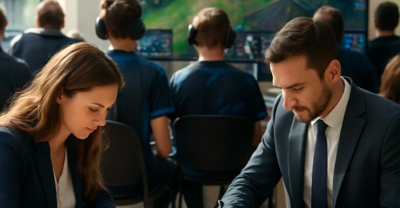 Contrats de diffusion dans l'esport et les jeux vidéo.