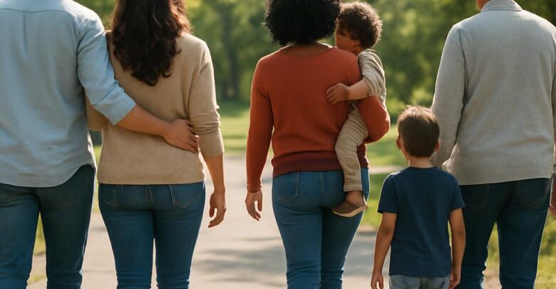 Reconnaissance des dynamiques familiales modernes et de la filiation.