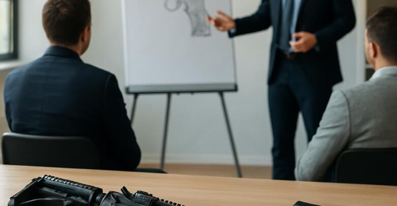 Analyse des implications et de la législation sur l'utilisation des armes.