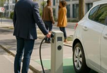 Connexion d'une borne de recharge pour voiture électrique aux espaces partagés : enjeux et restrictions du droit à l'accès.