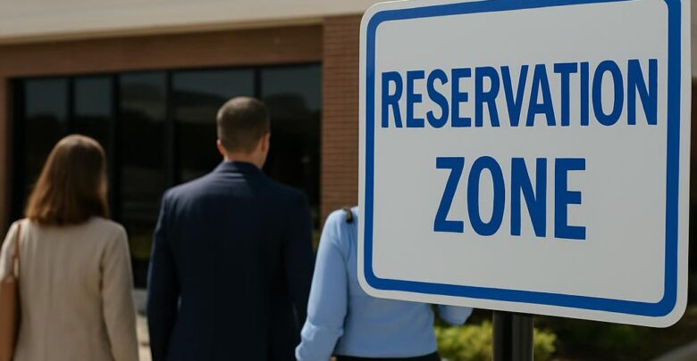 Réservation de zone : un élément essentiel à gérer avec soin dans la franchise.