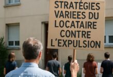 Stratégies variées du locataire contre l'expulsion.