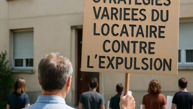 Stratégies variées du locataire contre l'expulsion.