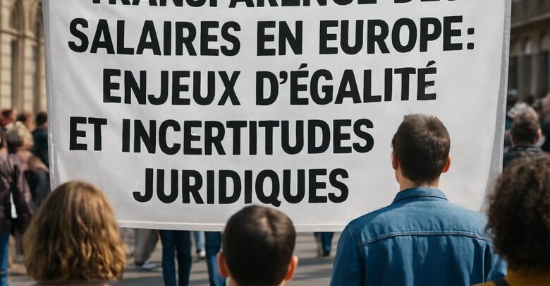 Transparence des salaires en Europe : enjeux d'égalité et incertitudes juridiques.