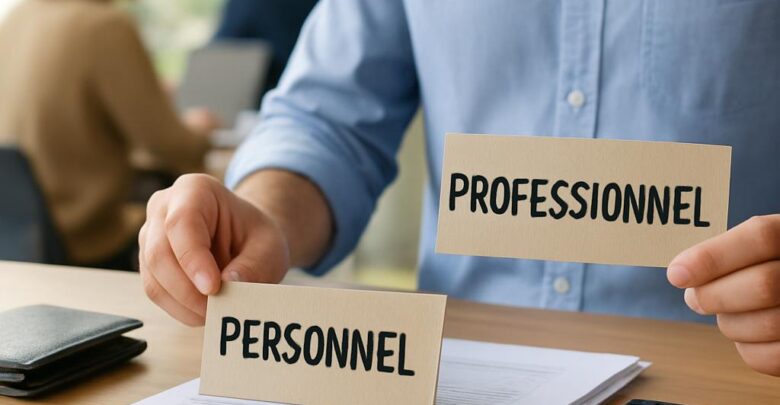 La distinction entre les biens personnels et professionnels d'un entrepreneur.