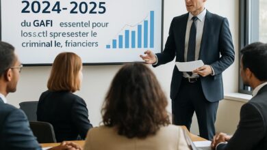 Rapport annuel 2024-2025 du GAFI : essentiel pour les entreprises sur la criminalité financière.