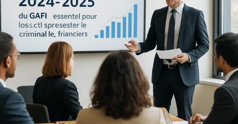 Rapport annuel 2024-2025 du GAFI : essentiel pour les entreprises sur la criminalité financière.