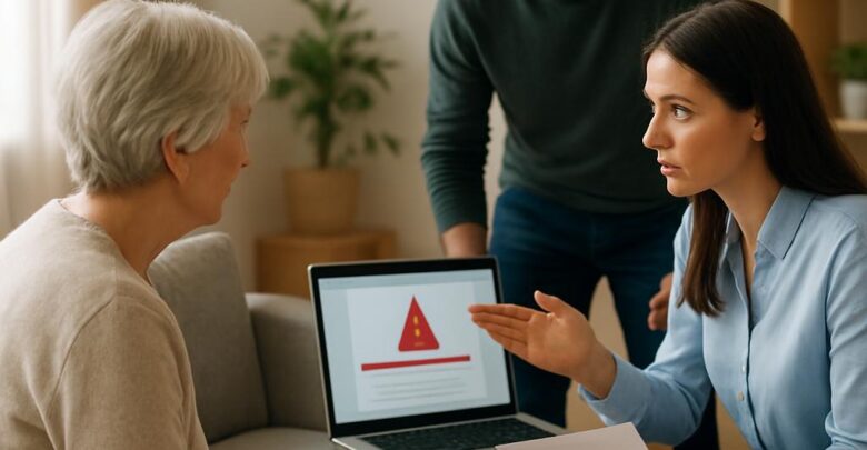 Fraude par virements : assistance nécessaire pour que la victime identifie l'escroc.