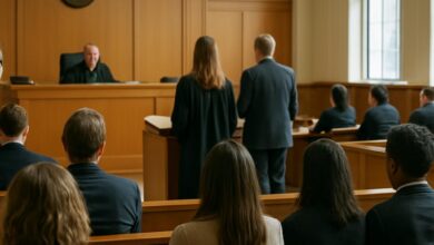 Récents ressentis au sein du tribunal.