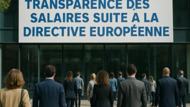 Évolution de la transparence des salaires suite à la directive européenne.
