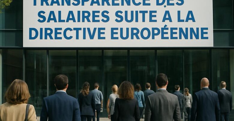 Évolution de la transparence des salaires suite à la directive européenne.