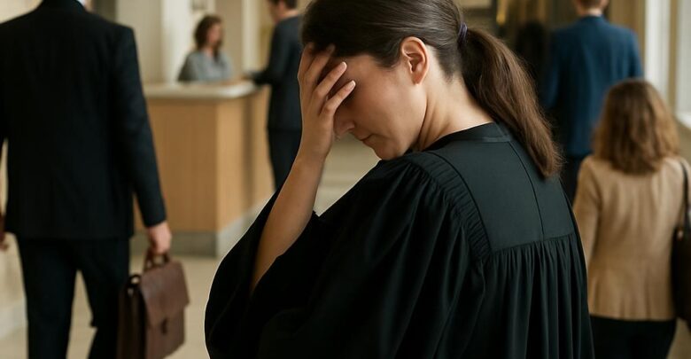 Épuisement au sein de la justice : impact sur ses acteurs et usagers.