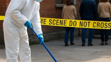 Qualification juridique du nettoyage des lieux de crime.