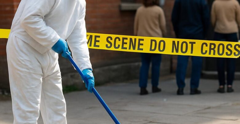 Qualification juridique du nettoyage des lieux de crime.